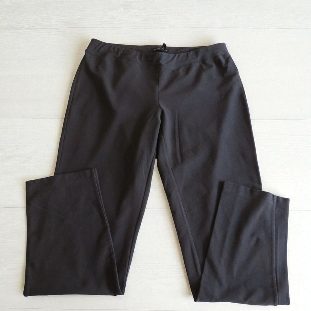 Eileen Fisher Stretch Crepe Pants - Dark Gray - Size Medium - Pre-owned (GC)